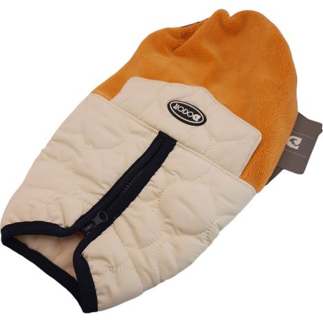 Hunde-Fleecejacke, Pullover, Größe L, Gelb