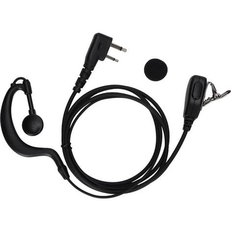 Casque audio portable K-head 120 cm avec réduction de bruit, interphone HD, noir (1/5)