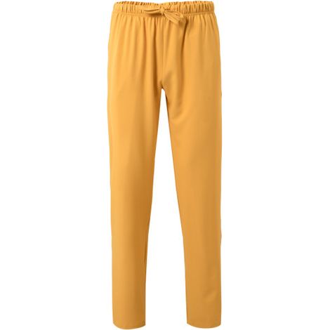 Pantalón sanitario pijama microfibra con ajustables, antibacterias P533007 VELILLA L Mostaza