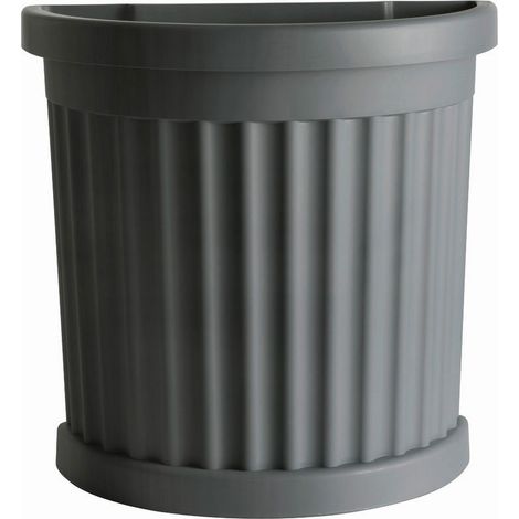 1PZ VASO ROMA Col. Grigio cm. 27x52x49 h (1/2)