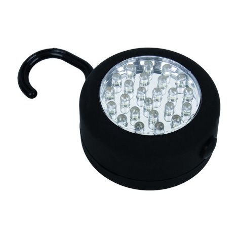 Lámpara 24 led Redonda modelo Imán/Gancho (1/2)