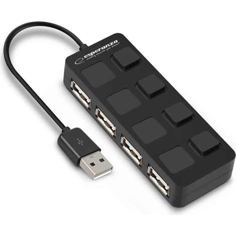 Hub USB 2.0 a 4 porte Esperanza