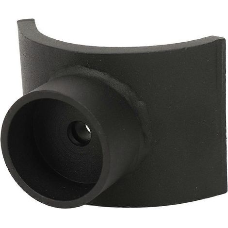 Selle d'adaptation pour cric bouteille, selle d'arbre de levage hydraulique haute résistance compatible avec un arbre de cric bouteille noir de 3 pouces de diamètre et de 12 tonnes. (1/5)