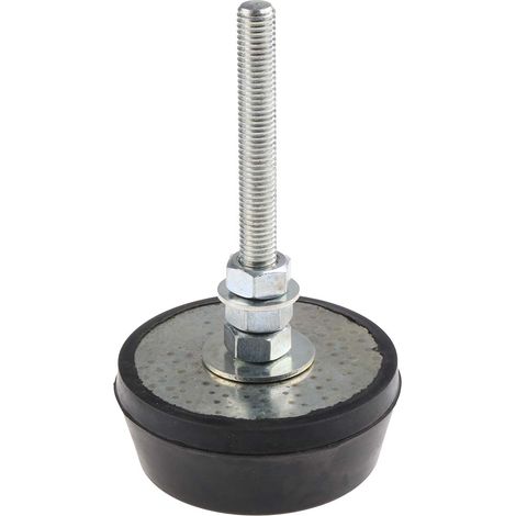 RS PRO M12 Ø 90mm capacité 300kg en Caoutchouc naturel ( Prix pour 1 ) (1/2)
