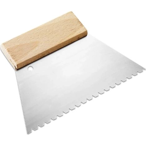 Espátula dentada Bona, Espátula para aplicar adhesivo parquet, B14 fina 180 mm