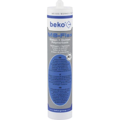 beko MS-Flex Kleben + Dichten 300ml weiß 246 290