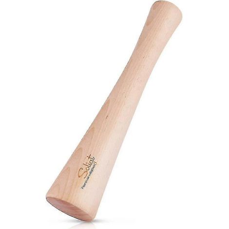Pilon à choucroute de 30 cm pour bocaux Mason - Fermentation de légumes - Une seule pièce en bois massif (1/5)