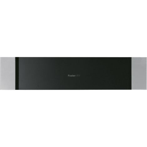 Foster S4001 Wärmeschublade Schwarz, Edelstahl