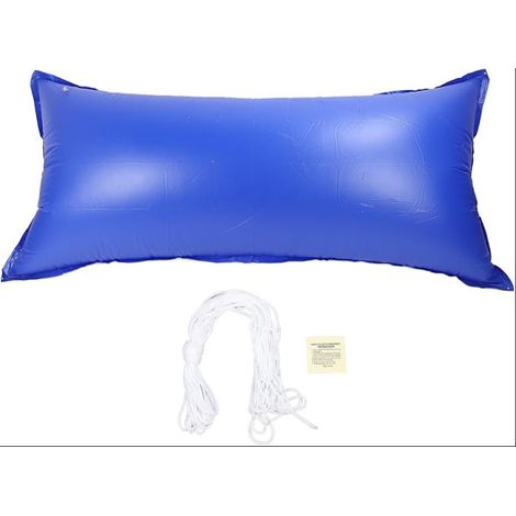 Oreiller Gonflable de Piscine, Coussin Protecteur carré épaissi de Piscine de Sol de PVC Oreiller d'hiver de Couverture de Piscine Oreiller d'air avec des Cordes (1/5)