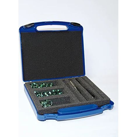 Kit di riparazione filetti helicoil plus 30 pezzi maschio spirale