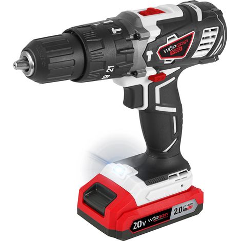 Perceuse à percussion Wōrgrip batterie 20v 2.0ah (1/2)