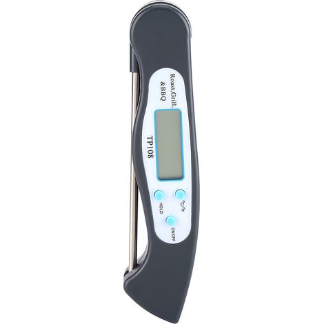 Stück digitale LCD-Temperatursonde zur Messung der Kerntemperatur beim Kochen, Grillen und Fleisch (1/5)