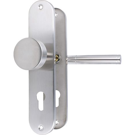 Design Langschild-Garnitur Edelstahl Türdrücker – Knopf / Drücker - Türbeschlag