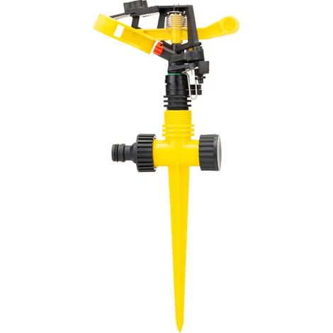(1 pièce) Arroseur à bascule à pointes réglables pour jardin, agriculture et irrigation de pelouse, jet rotatif à 360° (1/5)