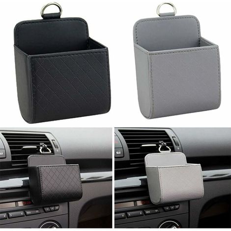 2pcs Multifonctionnel Bote de rangement de Voiture Organisateur de voiture pour le, clé, Carte de stationnement, Argent de poche, des factures, des étuis à cigarettes ou des produits chimique (1/5)