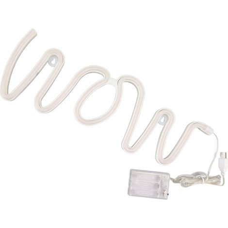 Lampe néon LED décorative, veilleuse pour la maison, la chambre, le bar ou une boutique, cadeau d'anniversaire, lumière rose (1/5)