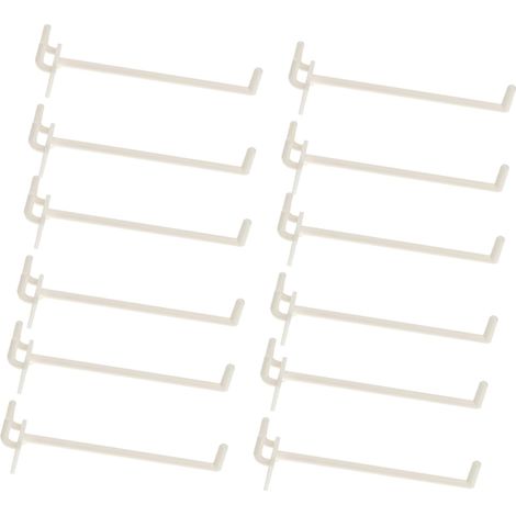 pour panneaux perforés INOOMP ABS 126 mm crochets porte (1/5)
