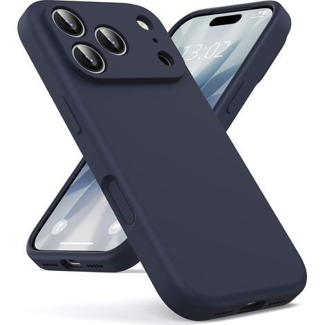 Coque pour iPhone 18 Pro Max / 17 Pro Max Silicone, Bleu Nuit (1/5)