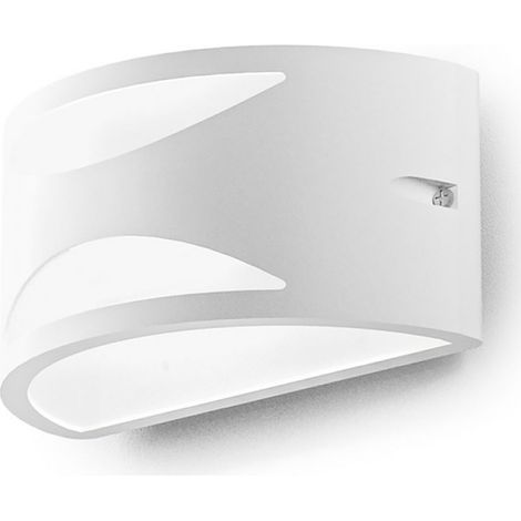 Applique esterno gea led nami ges1040 led ip54 e27 lampada parete biemissione moderna