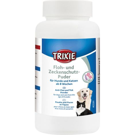 Floh- und Zeckenschutz-Puder für Hunde und Katzen, 150 g (1/2)