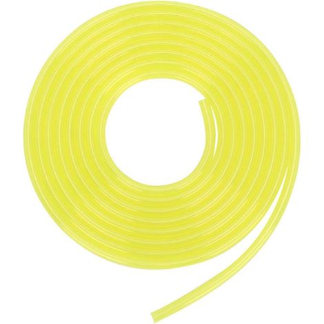 Tuyau carburant jaune 3x6mm – 3 mètres – tube essence tondeuse accessoires