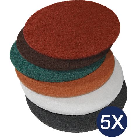 Pad Bona Superpad - Abrasif bois - Disque Poncage - Rouge - 23 mm x 407 mm