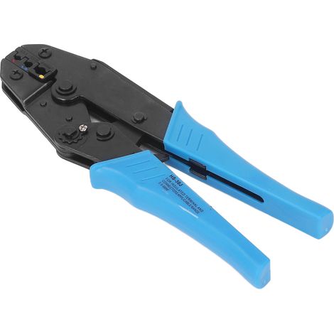Crimpzange, Abisolierzange mit austauschbaren Backen, ergonomischem Griff, manuelles Crimp-Set (1/5)