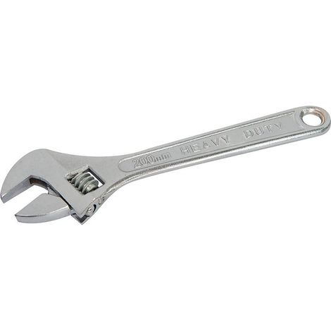 CLÉ À MOLETTE 200MM SILVERLINE VT15641