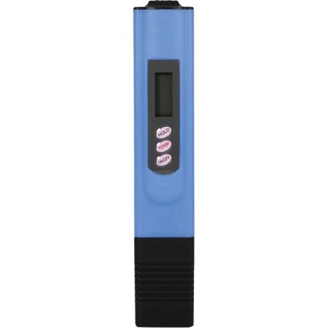 Bardusch - Testeur de qualité de l'eau, filtre de pureté, testeur TDS pour eau potable domestique, piscines, aquariums, culture hydroponique, etc., jaune (bleu) (1/5)