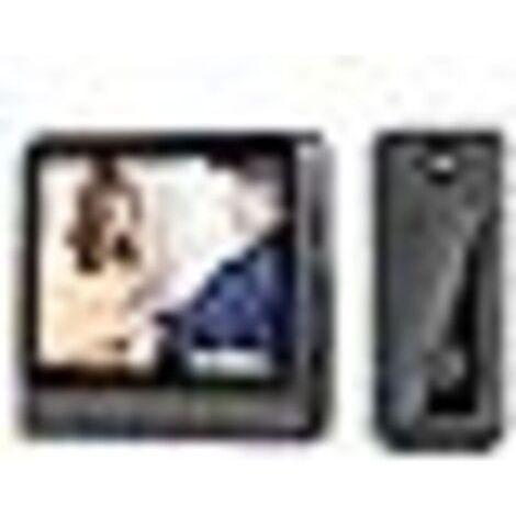 Video Doorbell Intercom with Monitor System, Smart Home Video Intercom Door Phone Kits, 8MP 170° Wide Angle Camera, 4.3 Inch Screen, for Apartment (1/5)