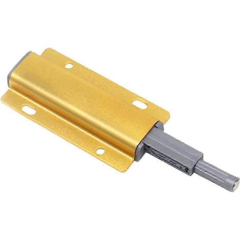 Loquets à pression robustes, loquets à ouverture tactile pour armoires, loquets et verrous à ouverture par pression, verrou magnétique de porte à déverrouillage par pression-A- Gold (1/5)