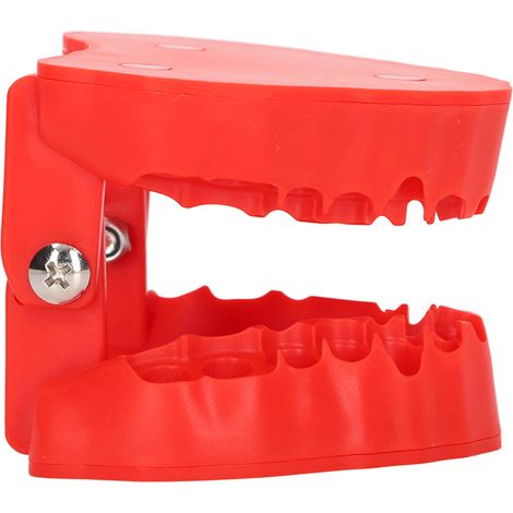 Roter Magnethalter für Bohrer in der Zahnprothetik, Bohrerhalter ohne Bohrer, Magnetbehälter. (1/5)