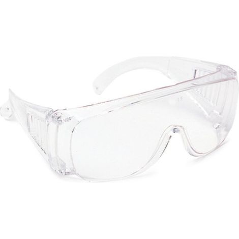 Lunettes de sécurité visiteur incolores compatibles lunettes de vue SINGER SAFETY EVASTAR Incolore Unique.