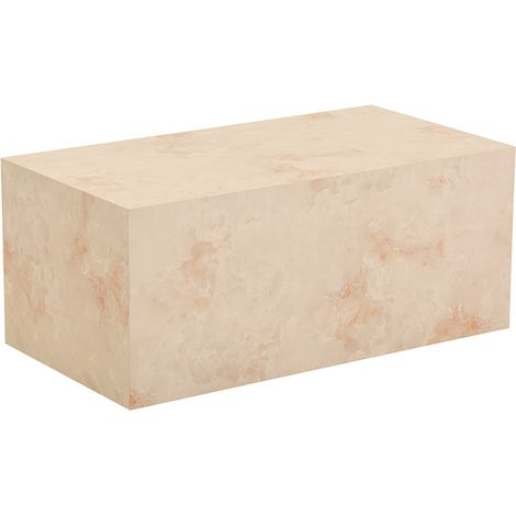 HOME DELUXE - Tavolino in marmo AMIRI L Colore: arenaria, Dimensioni: 95 x 40 x 50 cm (1/5)