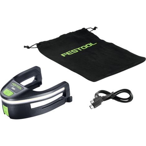 Festool – Module lumineux pour ponceuse compacte – Éclairage ciblé avec détection des vibrations – Recharge USB-C – Autonomie 2,5h