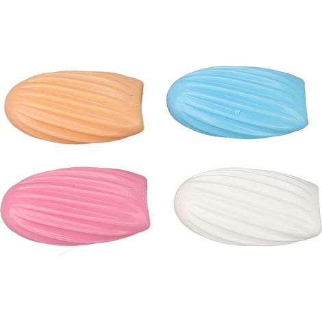 4 protections en silicone étanche pour flacons de voyage réutilisables, idéales cosmétiques et produits de soin (1/5)
