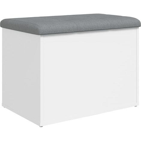 Maison Exclusive - Aufbewahrungsbank Weiß 62 x 42 x 45 cm Holzwer
