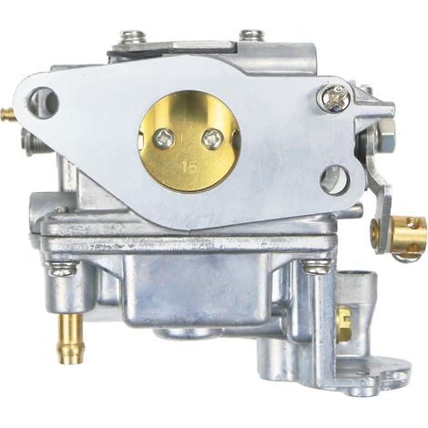 Carburateur hors‑bord 66N‑14301‑00 – Pour Yamaha Tohatsu 9,8 HP 4 temps – Pièce marine d’origine pour petit moteur (1/4)