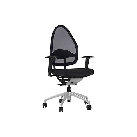 Silla giratoria de oficina de diseño  respaldo reticulado 