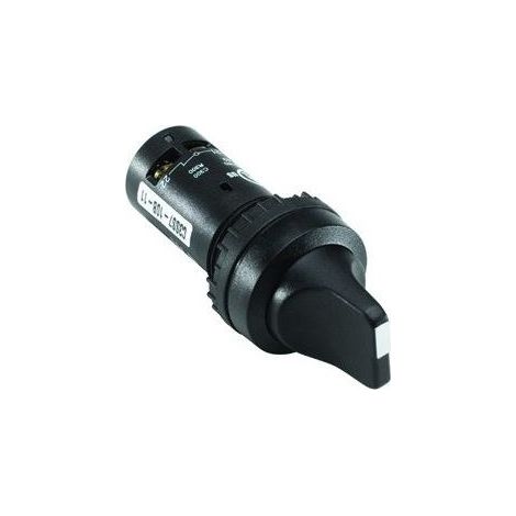 Drehschalter 3-Positionen 2NO schwarz C3SS1-10B-20