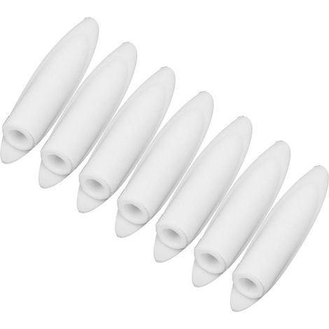 100 bouchons en bois de 9,5 mm pour gabarit de perçage, accessoires pour outils de travail du bois (blanc) (1/5)