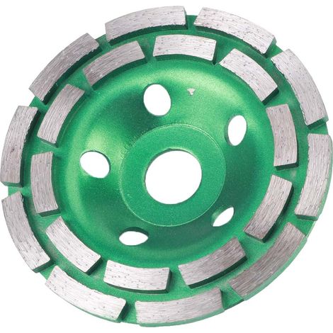 Disque de polissage diamanté pour béton, maçonnerie, granit et marbre, 125 x 22,2 mm (1/5)