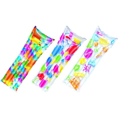Colch贸n hinchable para piscina 183x69cm MIX (1/4)