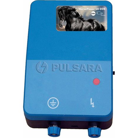 Elettrificatore Pulsara Horsepower 18.000 a corrente 230V/1,8J per recinti da 1,5 a 5km