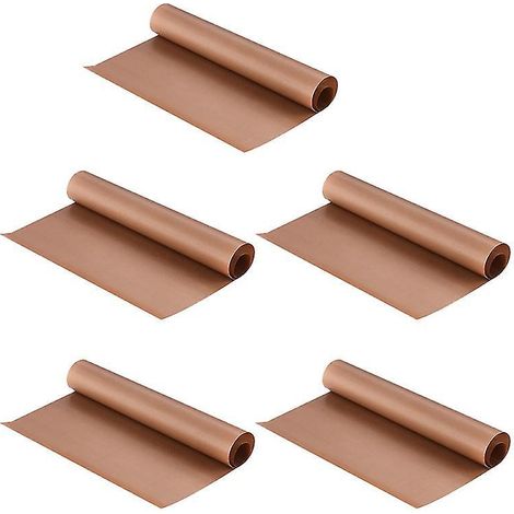 Lot de 5 tapis de cuisson pour four