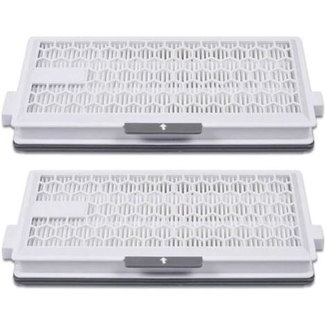 Air Clean Plus 50 Staubsaugerfilter für Miele Complete C3 Powerline S8340, Air Clean SF-HA 50 Staubsaugerfilter für Complete C2 C3 Compact C1 C2, 2er-Pack (1/4)