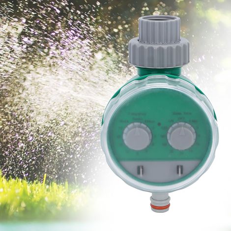 Programmateur d'arrosage automatique électronique pour jardin, minuterie d'irrigation avec contrôleur d'eau, système de goutte à goutte pour extérieur. (1/5)