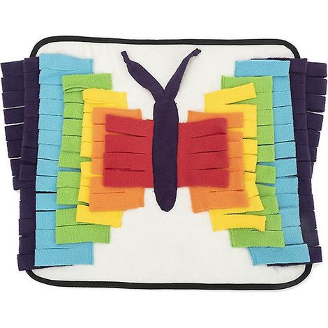 2pcs Papillon Sniff Mat 45 40cm, Tapis D'ducation Pour Chiens Puzzle Pour Chiens Recherche Pad Slow Food Toys Dog Sniff Mat Couverture Pliante (1/5)