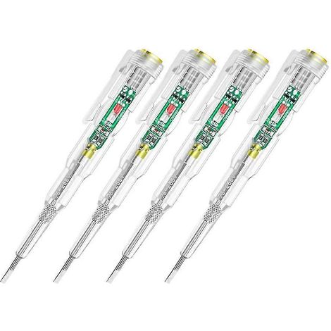 Lot de 4 stylos testeurs de tension intelligents, testeurs de tension sans contact à induction AC, détecteurs de puissance (1/5)