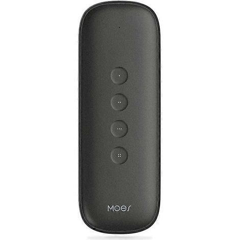 MOES Tuya ZigBee 4-Tasten-Smart-Schalter, tragbar, kabellos und leicht, mit Fernbedienung für 12 Automatisierungsszenarien. (1/5)